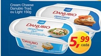 Cream Cheese Danubio Trad. Ou Light 150g
