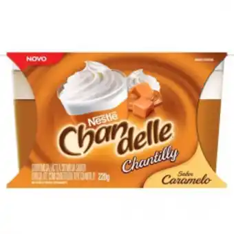 Sobremesa chandelle chantilly caramelo 200g