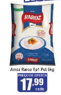 Higa's Supermercado Arroz Raroz Tp1 pct 5kg oferta