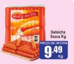 Higa's Supermercado Salsicha Seara 1kg oferta