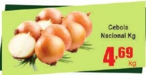 Higa's Supermercado Cebola Nacional 1kg oferta