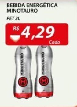 Assaí Atacadista Bebida Energética Minotauro 2L oferta