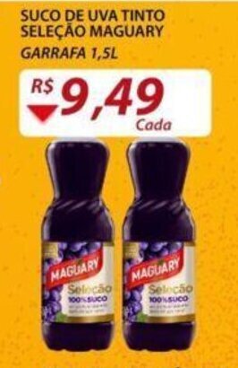 Assaí Atacadista Suco de Uva Tinto Seleção Maguary 1.5L oferta