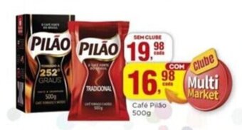 Rede Multi Market Café Pilão 500g oferta