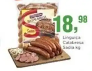 Rede Multi Market Linguiça Calabresa Sadia 1kg oferta