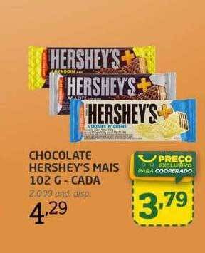 Cooper Chocolate hershey's mais oferta