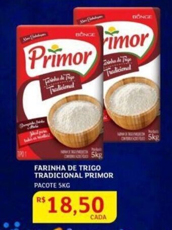 Assaí Atacadista Farinha De Trigo Tradicional Primor 5kg oferta