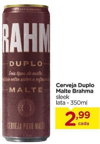 Carrefour Cerveja Duplo Malte Brahma 350ml oferta