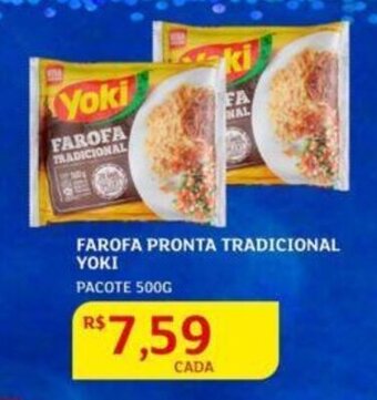 Assaí Atacadista Farofa Pronta Tradicional Yoki 500g oferta