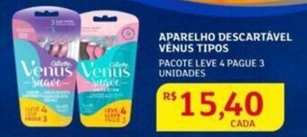 Assaí Atacadista Aparelho Descartável Vênus Tipos oferta