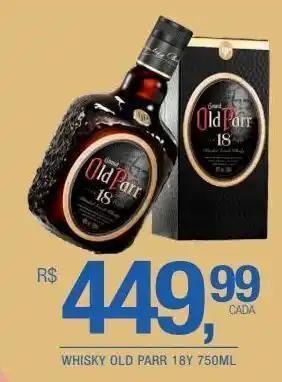 DB Supermercados Whisky old parr 750ml oferta