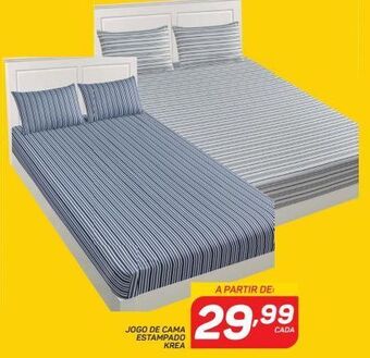 GBarbosa Jogo de cama estampado krea oferta