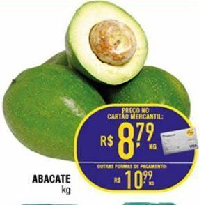 Mercantil Rodrigues Abacate kg oferta