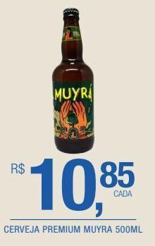 DB Supermercados Cerveja premium muyra 500ml oferta