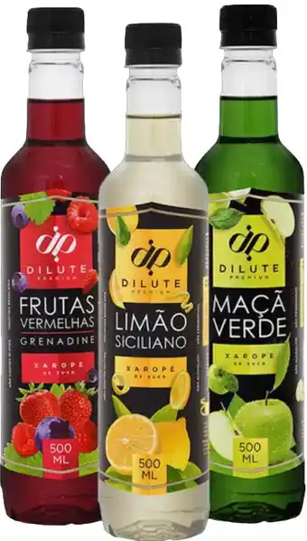DB Supermercados Xarope dilute sabores 500ml oferta