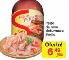 Supermercados Princesa Peito de peru defumado sadia oferta