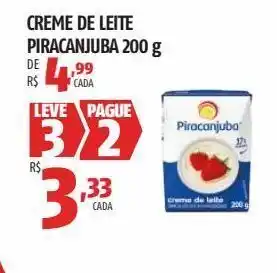 Creme de leite piracanjuba 200 g