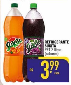 Refrigerante sukita 2l (sabores)