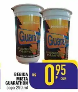 Bebida mista guarathon copo 290 ml