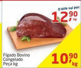 Tenda Atacado Fígado bovino congelado kg oferta