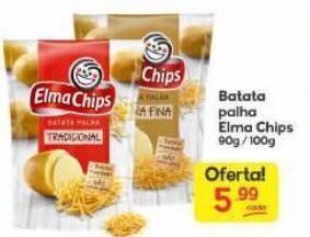 Supermercados Princesa Batata palha elma chips 90g/100g oferta