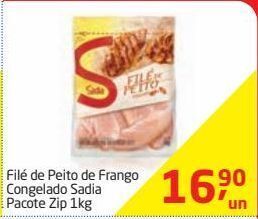 Tenda Atacado Filé de peito de frango congelado sadia 1kg oferta