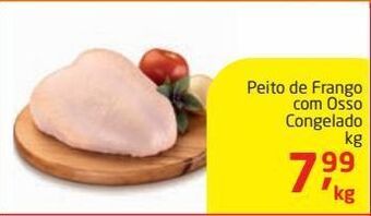 Tenda Atacado Peito de frango com osso congelado kg oferta