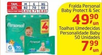 Tenda Atacado Fralda personal baby protect & sec oferta