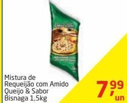 Tenda Atacado Mistura de requeijão com amido queijo & sabor 1,5kg oferta
