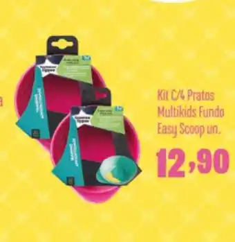 Rede Top Kit c 4 pratos multikids fundo easy scoop oferta