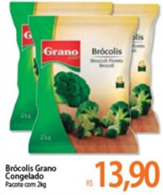 Atacadão Brocolis Grano Congelado 2kg oferta