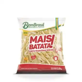 Batata palito mais batata 2kg congelada