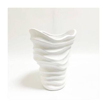 Pão de Açúcar Vaso branco ceramica adely oferta