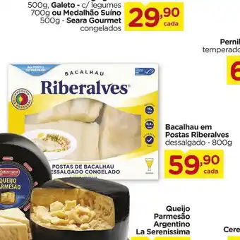 Carrefour Bacalhau em postas oferta