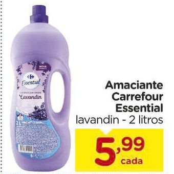 Carrefour Amaciante carrefour essential oferta