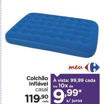 Carrefour Colchão inflável oferta