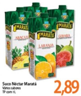 Atacadão Suco Nectar Marata 1L oferta