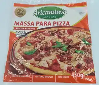 Massa pizza broto aricanduva 450g