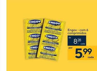 Drogaria Coop Engov com 6 comprimidos oferta