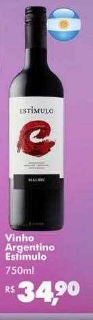 Big Box Vinho argentino estimulo oferta