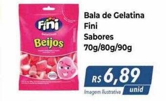 Hiper Moreira Bala de gelatina fini sabores oferta