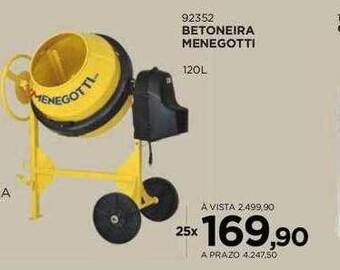 Benoit Betoneira menegotti oferta
