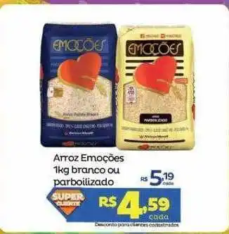 Super Lagoa Arroz emoções branco ou parboilizado oferta