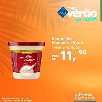 Sam's Club Requeijão Member's Mark 500g oferta
