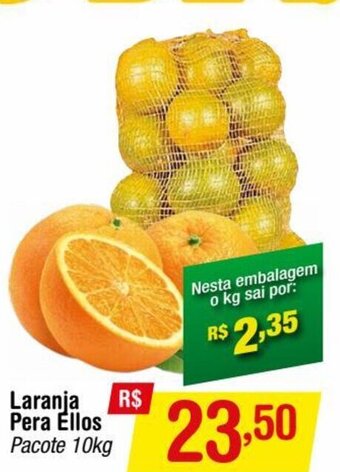 Fort Atacadista Laranja Pera Ellos 10kg oferta