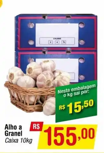 Fort Atacadista Alho a granel 10kg oferta