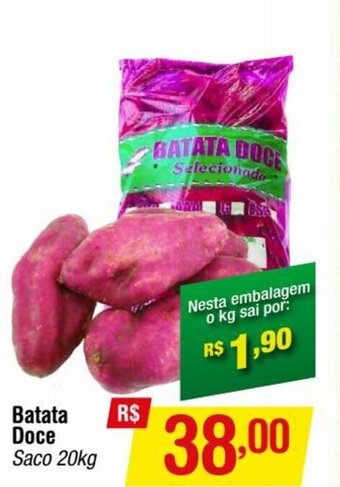 Fort Atacadista Batata Doce saco 20kg oferta