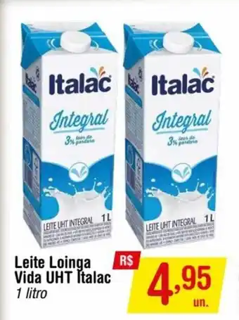 Fort Atacadista Leite Longa Vida UHT Italac 1L oferta