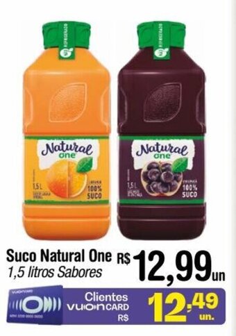 Fort Atacadista Suco Natural One 1.5L oferta