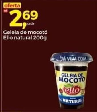 Frangolândia Geleia de mocotó Ello natural 200g oferta